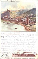 Oberwesel - An Bord des Dampfers Niederwald