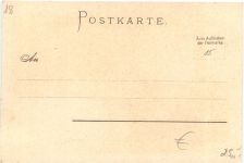 Ruine Rheinfels bei St. Goar - Litho