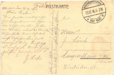 Wilno - Bahnhof - Feldpost