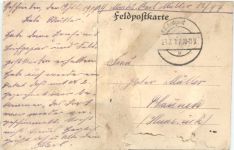 Walhynische winterlandschaft - Feldpost