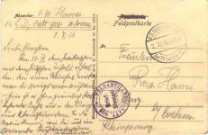 Russischer Bauer - Feldpost