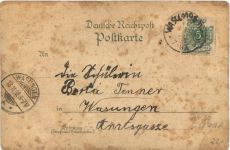 Gruss aus Schnepfenthal - Litho - Waltershausen