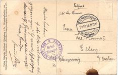 Wilna - Blick in die Georgstrasse - Feldpost