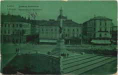 Lwow - Lemberg - Kolumna Mickiewicza - Feldpost