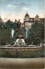 Posen - Königsplatz mit Perseusbrunnen