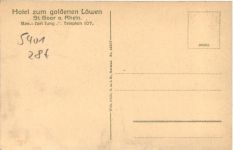 St. Goar am Rhein - Hotel zum goldenen Löwen