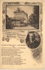 St. Goar am Rhein - Hotel zum goldenen Löwen