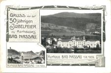 Bad Nassau - 50jährige Jubelfeier des Kurhausses