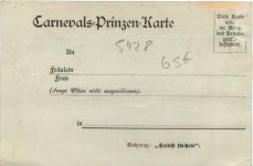 Gruss vom Maskenball in Nastätten 1904