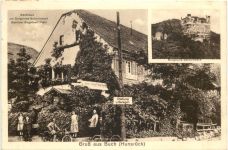 Gruss aus Buch Hunsrück - Gasthaus zur Burgruine Balduinstein