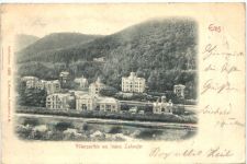 Ems - Villenparthie am linken Lahnufer - Reliefkarte