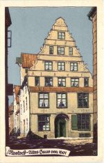 Rostock-Altes Haus von 1601