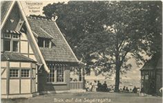 Travemünde - Seetempel - Blick auf die Segelregatta