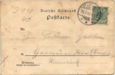 Gruss aus Otterndorf - Litho