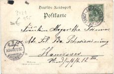 Gruss vom Rehberger Grabenhaus - Litho - St. Andreasberg