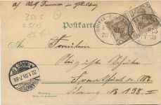 Gudensberg im Jahre 1650 - Litho - Bahnpost