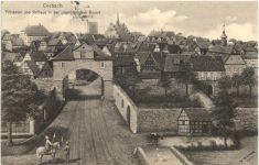 Corbach - Tränketor und Rathaus