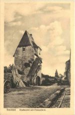 Sulzfeld am Main - Strassenbild mit Friesenturm