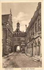 Marktbreit - Rathaus mit Maintor