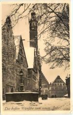 Rothenburg - Herrenstrasse - Neujahr