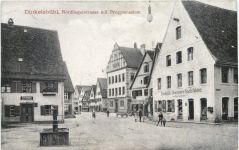 Dinkelsbühl - Nördlingerstrasse mit Progymnasium