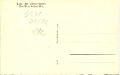 Gau-Bickelheim - Lokal des Winzervereins