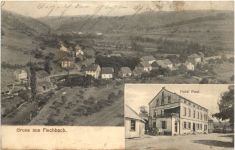 Gruss aus Fischbach Weierbach Nahe- Hotel Post
