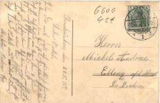 Saarbrücken - Gruss von der 50 Jahrfeier des 8. Rhein. Inf. Regiments