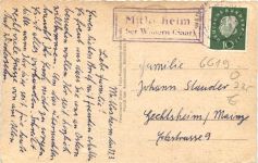 Gruss aus Mitlosheim Saar