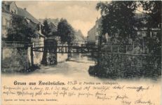 Gruss aus Zweibrücken - Partie am Götheplatz