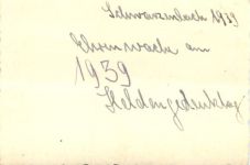 Schwarzenbach Saar - Heldengedenktag 1939 - 3. Reich