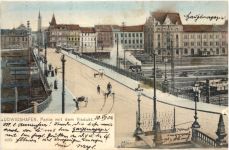 Ludwigshafen - Partie mit dem Viadukt