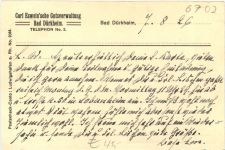 Bad Dürkheim - Carl Esweinsche Gutsverwaltung