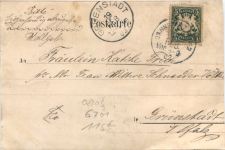 Gruss aus Schauernhaeim - Litho