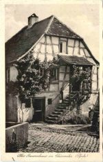 Altes Bauernhaus in Gleisweiler Pfalz