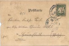 Gruss aus Dannstadt - Litho