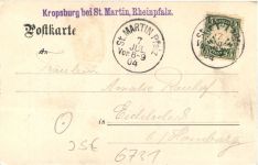 Kropsburg bei St. Martin Rheinpfalz