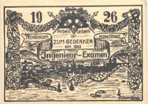 Konstanz - Ingenieur Examen 1926 - Studentika