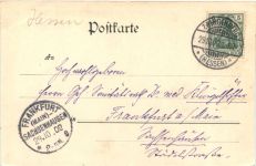 Gruss aus Zwingenberg an der Bergstrasse - Marktplatz