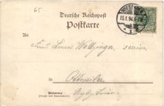Wiesbaden - Gruss aus dem Ratskeller - Vorläufer 1894