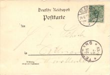 Gruss aus Assmannshausen - Litho