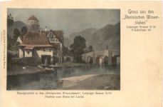 Lorch am Rhein - Gruss von den Rheinischen Winzerstuben