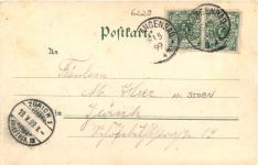 Gruss aus Schlangenbad - Litho