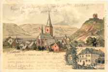 Lorch am Rhein - Litho