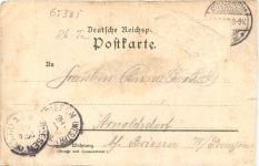 Gruss vom Niederwald - Litho