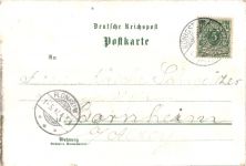 Gruss aus Schlossborn im Taunus - Litho