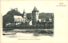Gruss aus Oberwesel - Liebfrauenkirche