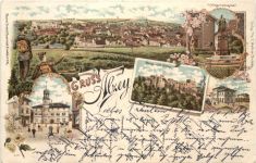 Gruss aus Alzey - Litho