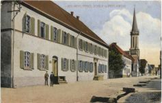 Bellheim - Schule und Kirche