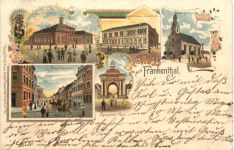 Gruss aus Frankenthal - Litho